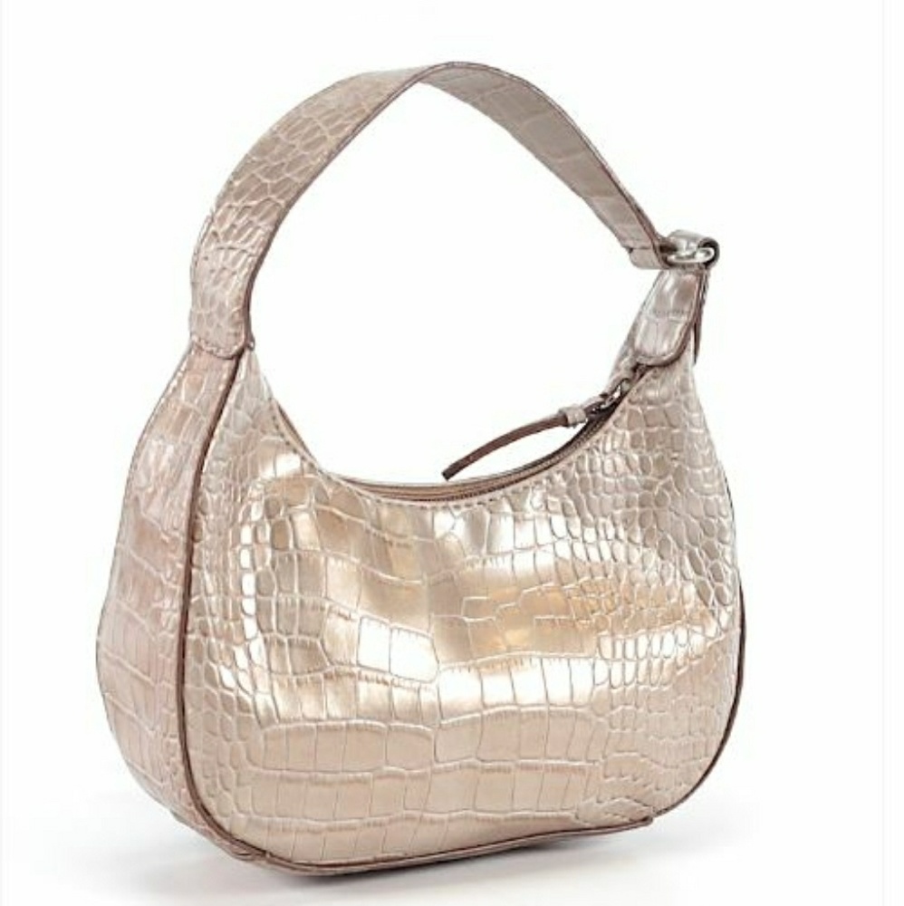 CLEARANCE Nine West Cream Metallic Purse